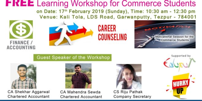 Free Learning Workshop For Commerce Students