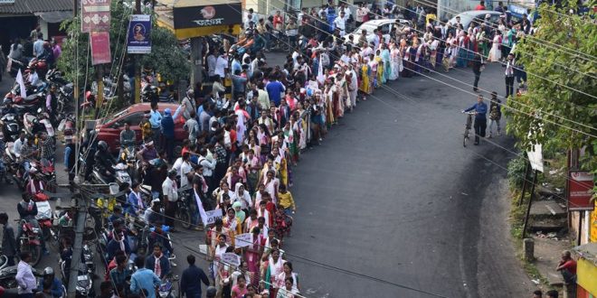 Massive protest rally at Tezpur against citizenship amendment act 2019