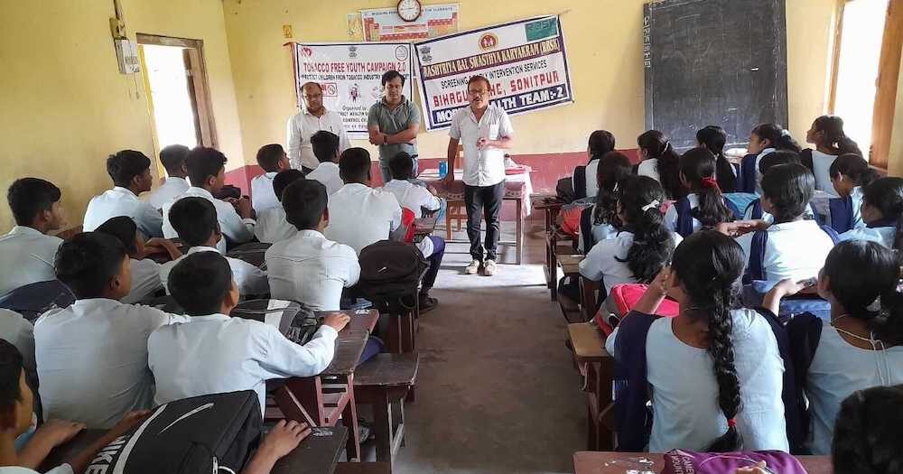 Tobacco Free Youth Campaign 2.0 by Sonitpur District Tobacco Control Cell