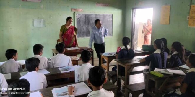 District Commissioner Visits Schools in Sonitpur