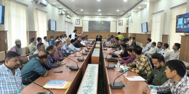 DDMA Sonitpur Holds Review Meeting on Disaster Preparedness