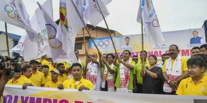 Olympic Day Celebrated in Tezpur