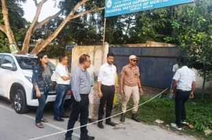 Road Expansion Survey Conducted from Dolabari to Lachit Chowk