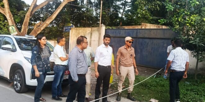 Road Expansion Survey Conducted from Dolabari to Lachit Chowk