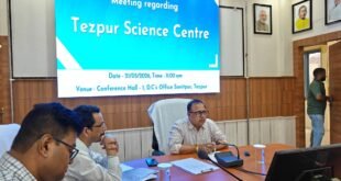 Review Meeting on Renovation Work of Tezpur Science Centre Held