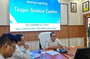 Review Meeting on Renovation Work of Tezpur Science Centre Held