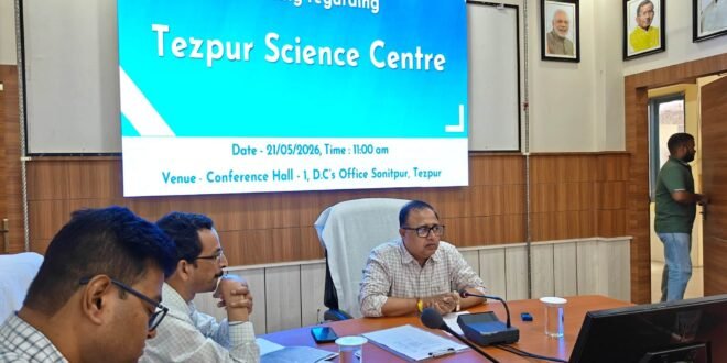 Review Meeting on Renovation Work of Tezpur Science Centre Held