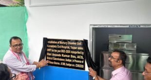 তেজপুৰত জিলা আয়ুক্তৰ বিশেষ পদক্ষেপ: চিকিৎসালয়ত নতুন মৰ্গ উদ্বোধন