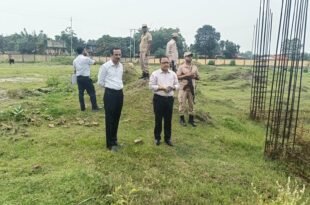 District Commissioner Inspects Proposed Site for Tezpur Science Centre at Dolabari