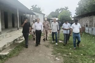 School Inspections in Sonitpur: District Commissioner Shri Ananda Kumar Das Reviews Infrastructure and Functioning