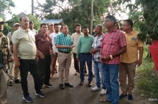 Tezpur DC Visits Dekargaon and Kunderbari to Assess Road Safety and Traffic Measures