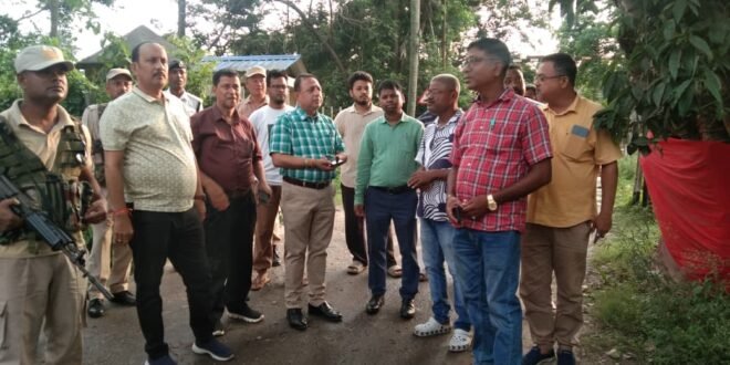 Tezpur DC Visits Dekargaon and Kunderbari to Assess Road Safety and Traffic Measures