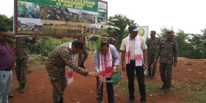 Large-scale Afforestation and Environmental Conservation Program in Sonitpur District on the Occasion of World Environment Day 2026