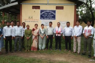 District Commissioner Visits Gamani High School Interacts with Students