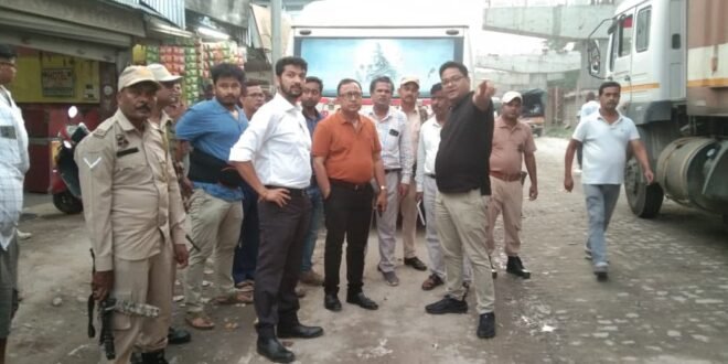 Sonitpur DC Reviews Mission Chariali Flyover Project Construction Progress in Tezpur