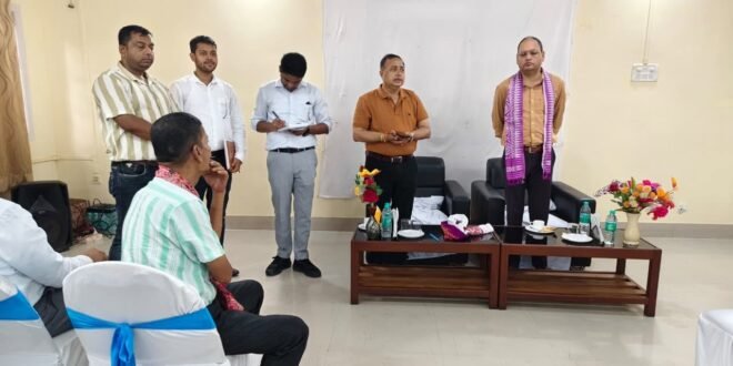 District Commissioner Chairs Public Grievance and e-KYC Awareness Meeting in Bhalukpong