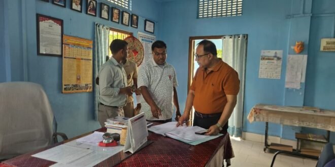 Sonitpur DC Pays Surprise Visit to Haleswar Higher Secondary School to Review Progress