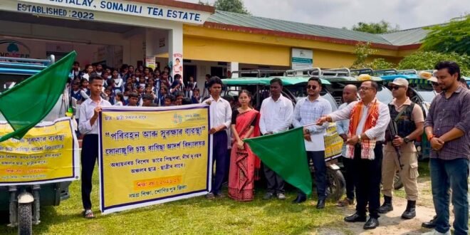 Assam Govt Launches Free Transport Scheme for Tea Garden Students