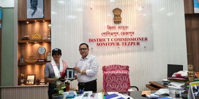 District Commissioner Meets Inspiring Cyclists Championing Social Causes