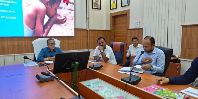 JJM and SBM-G: Sonitpur District Administration Reviews Progress at DWSM Meeting
