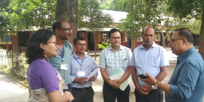 Sonitpur DC Inspects Special Assam TET Exam Centre in Tezpur