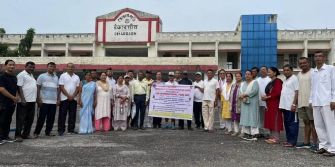 All Assam Federation of Veteran’s Association (AAFVA) Celebrates 12th International Yoga Day in Tezpur