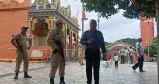 District Commissioner Inspects Bol Bom Pilgrimage Arrangements at Ganesh Ghat & Sri Sri Mahabhairab Temple