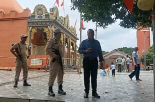 District Commissioner Inspects Bol Bom Pilgrimage Arrangements at Ganesh Ghat & Sri Sri Mahabhairab Temple