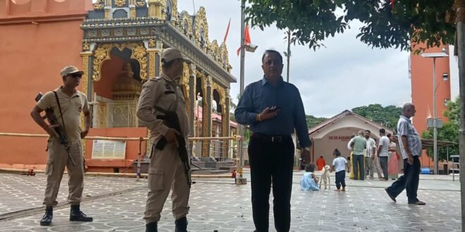 District Commissioner Inspects Bol Bom Pilgrimage Arrangements at Ganesh Ghat & Sri Sri Mahabhairab Temple