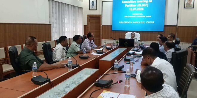 Sonitpur Hosts District Level Standing Committee on Fertilizer Meeting