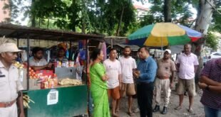 District Commissioner Inspects Site for Proposed Road Widening Near TMCH