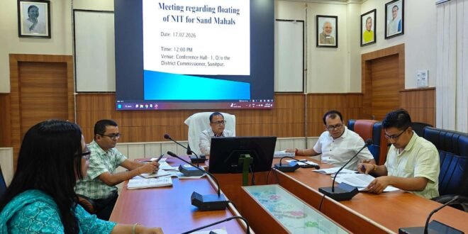District Commissioner Chairs Meeting on Floating of NIT for Sand Mahals