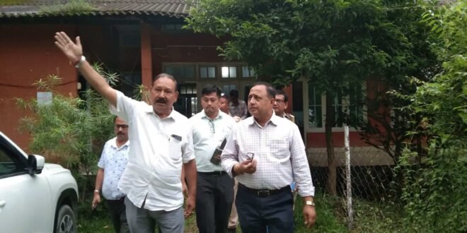 District Commissioner Visits Kanaklata Civil Hospital Tezpur to Review Proposed Infrastructure Development