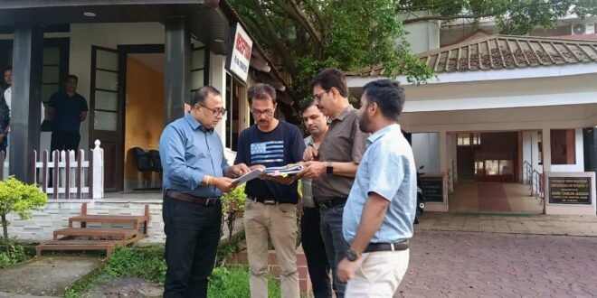 District Commissioner Inspects Proposed Redevelopment of Circuit House Tezpur