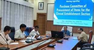 District Commissioner Chairs Purchase Committee Meeting for Procurement of Clinical Establishment Items
