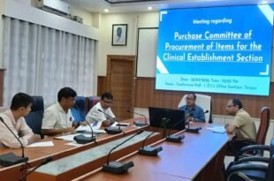 District Commissioner Chairs Purchase Committee Meeting for Procurement of Clinical Establishment Items