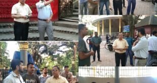 Sonitpur District Commissioner Inspects Historic Harjara Varman Inscription Site and Agnigarh Park
