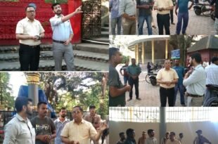 Sonitpur District Commissioner Inspects Historic Harjara Varman Inscription Site and Agnigarh Park