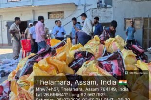 Sonitpur Continues Flood Relief Support for Sivasagar